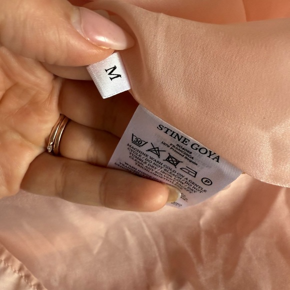 STINE GOYA Francisca Sequin Maxi Dress Women’s Sz M pink/orange NWOT - Picture 12 of 12